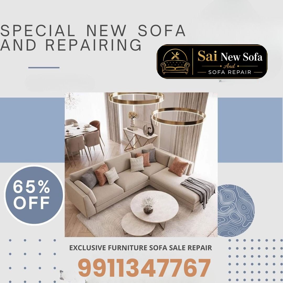 This image is describing sofa repair center in sector 77 Gurgaon
